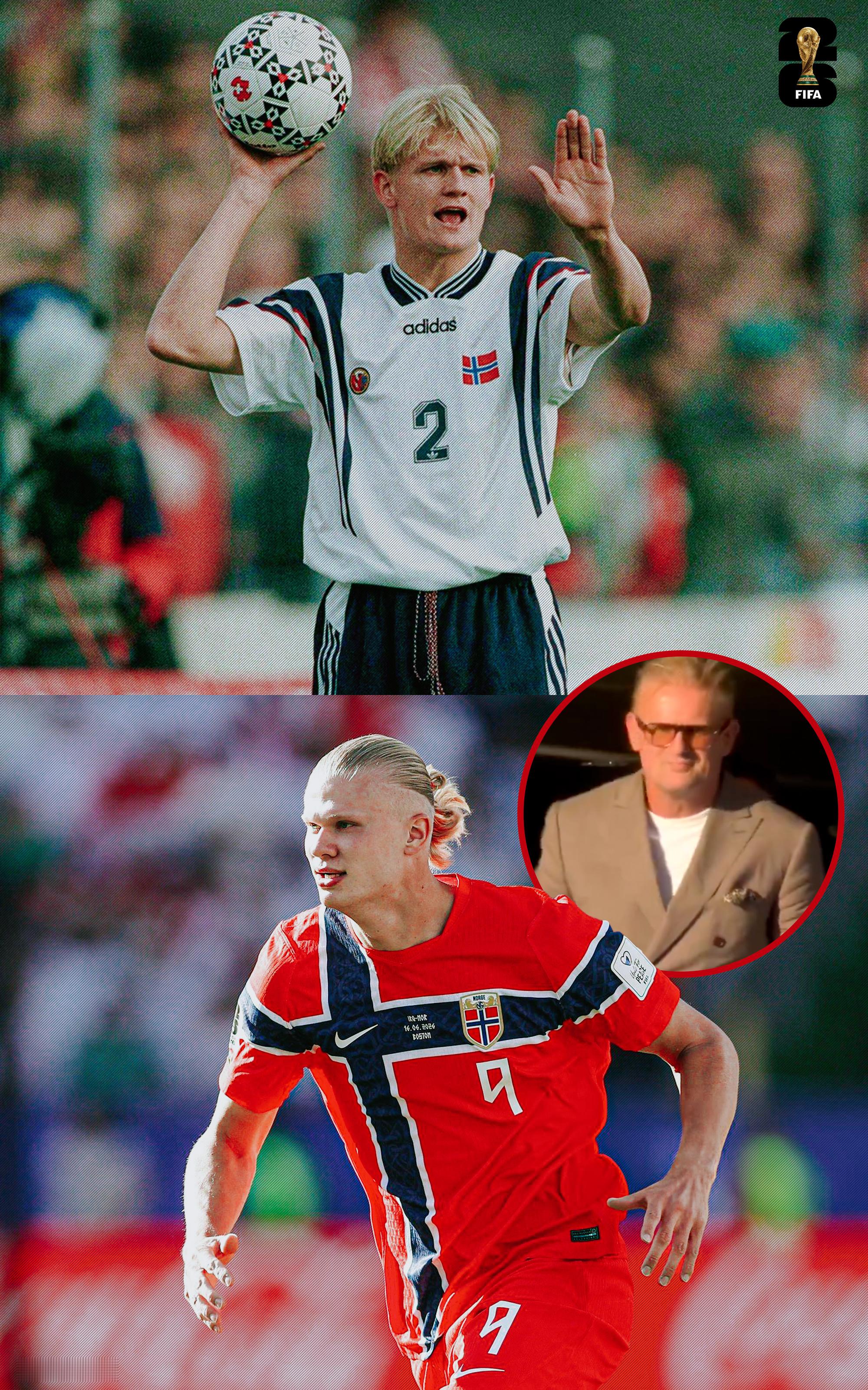 1994年，阿尔夫·哈兰德代表挪威出战美国世界杯。32年后，他在波士顿见证他的孩