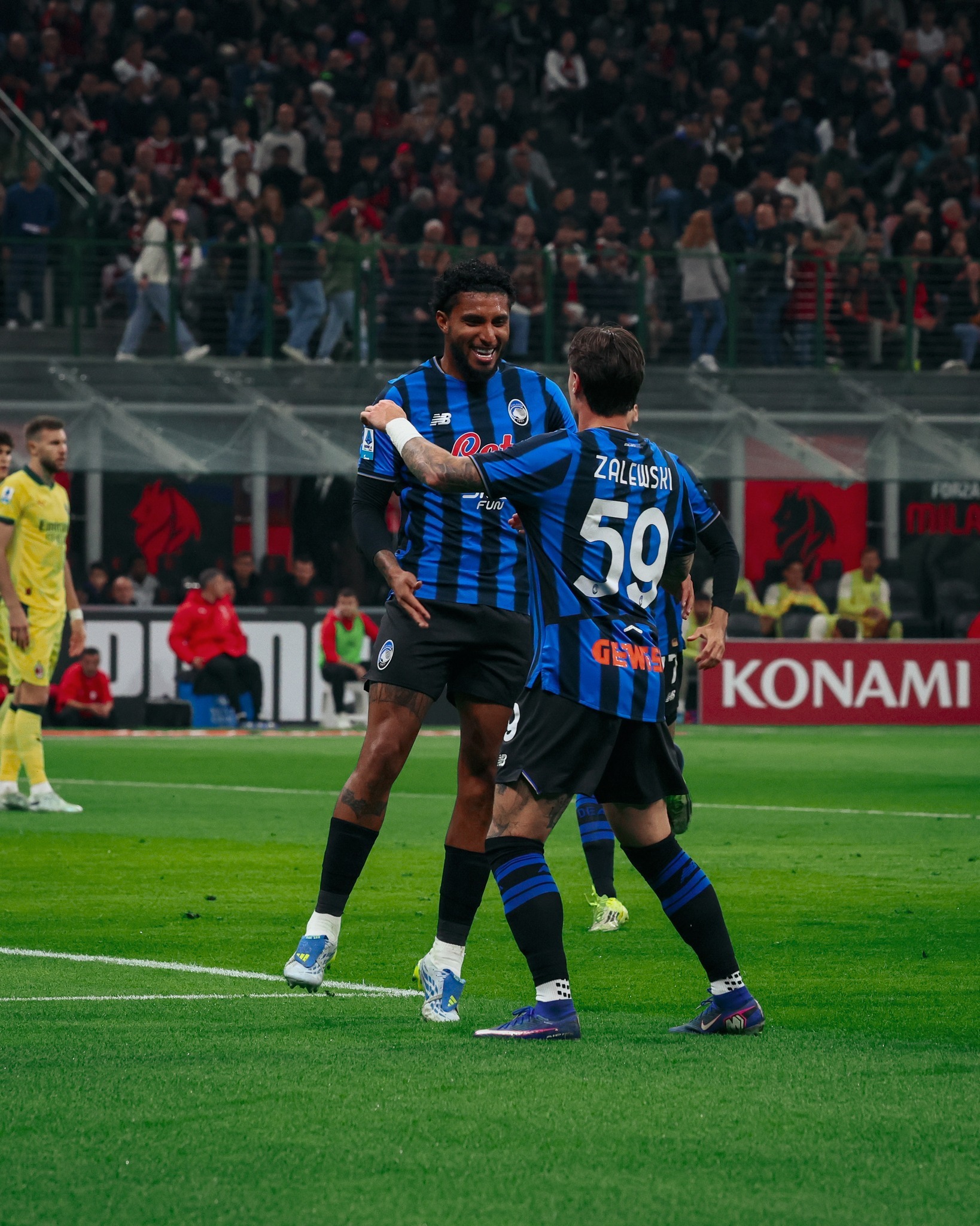 欢迎来到埃德松秀 🌟🇧🇷亚特兰大冲啊🖤💙AC 米兰2-3亚特兰大
