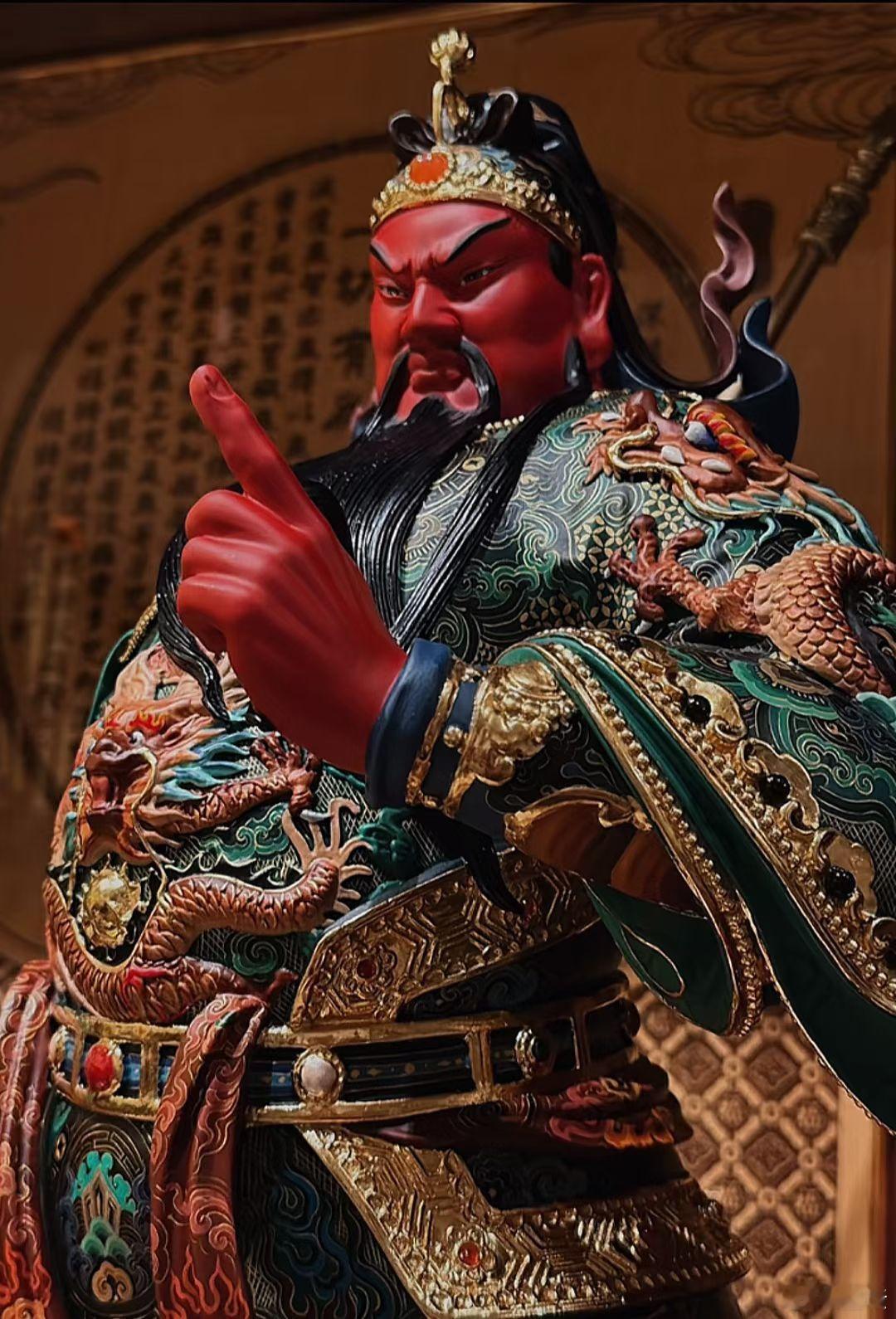心有关公，一定成功。 ​​​
