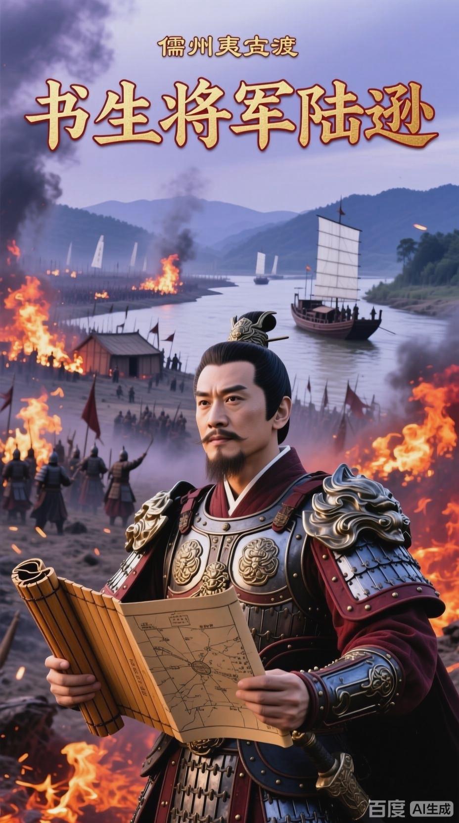 陆逊以一把大火，在夷陵之战中烧掉刘备数十年积攒的家底，彻底改写了三国势力格局。他