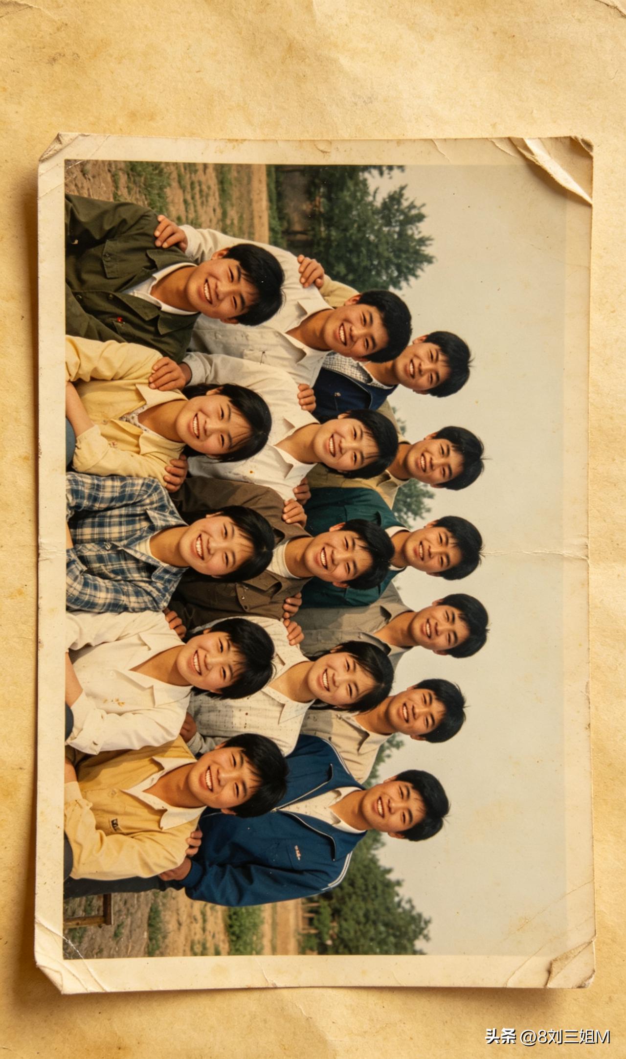 翻出十年前高中毕业照，才懂青春一去不回头
收拾旧柜子翻出来泛黄的高中毕业合照，全