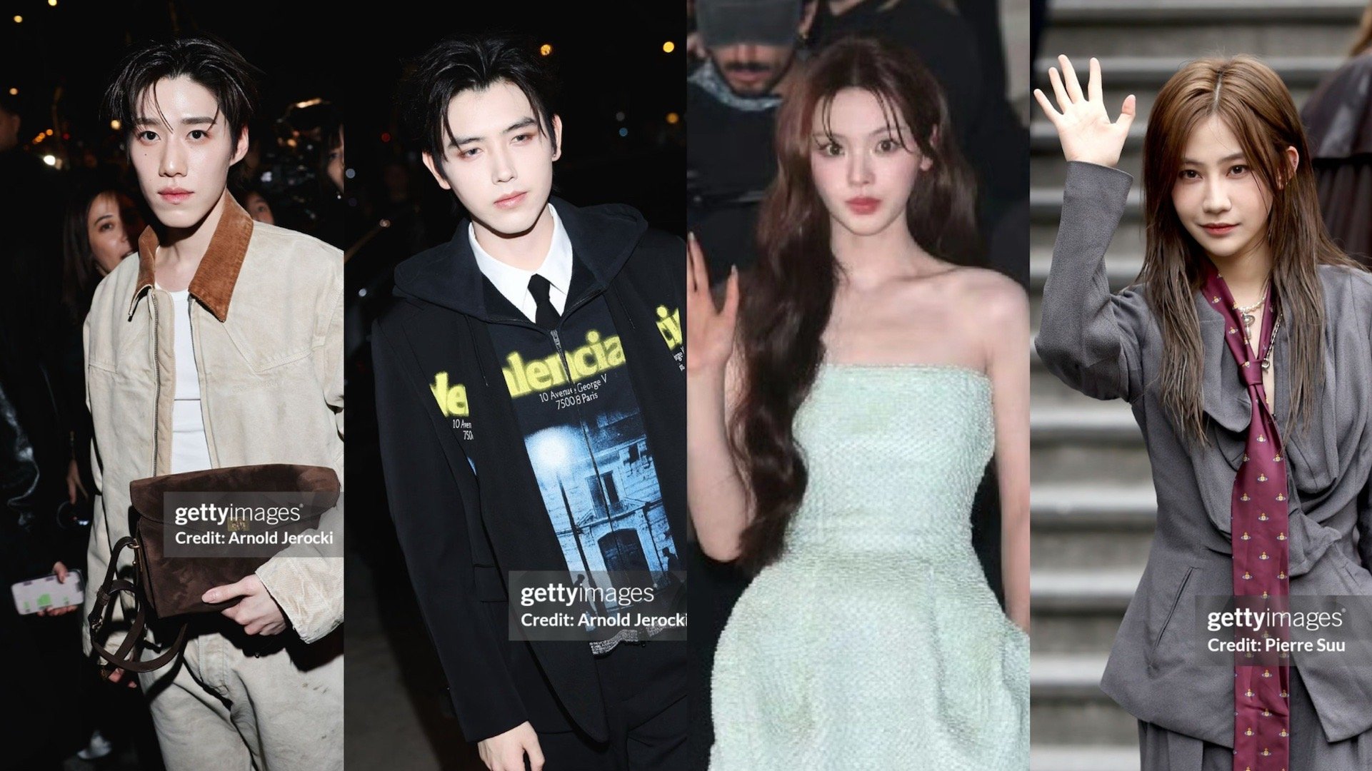 陈飞宇  杨超越  PP Krit 袁一琦 巴黎看秀G社生图怎么样？ 