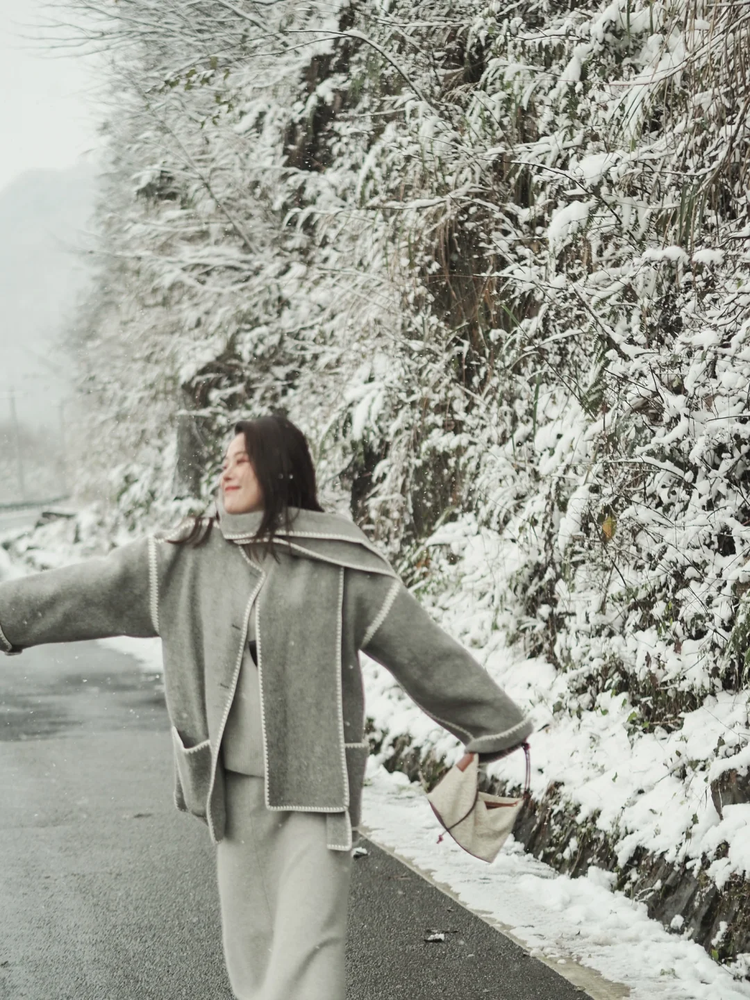 成都，下雪了！12.13实况～