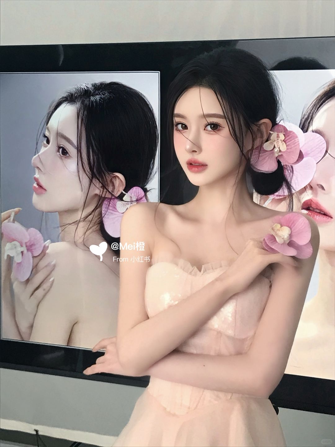 拍个纯欲蝴蝶兰🌷
