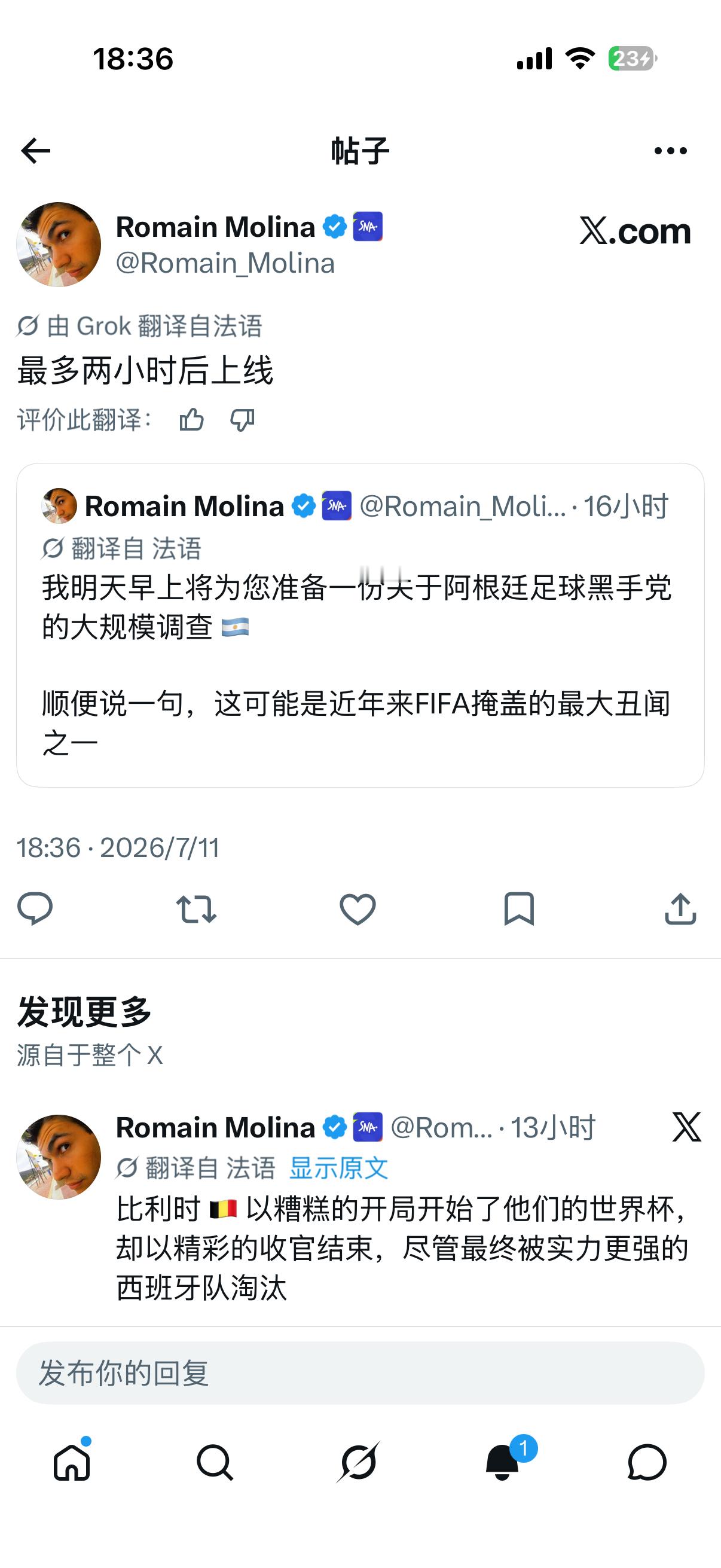 来了哥们 顺便科普一下 这位记者是是一位法国独立调查记者（investigati