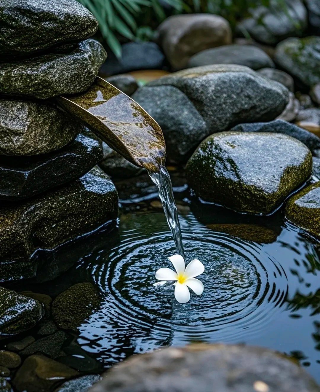 落花流水，春意正浓，镜花水月，具象化了 