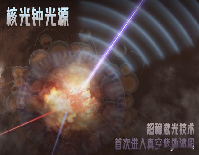 我国科研在核光钟领域实现重大突破！核光钟是通过真空紫外激光诱导钍 -229 原子