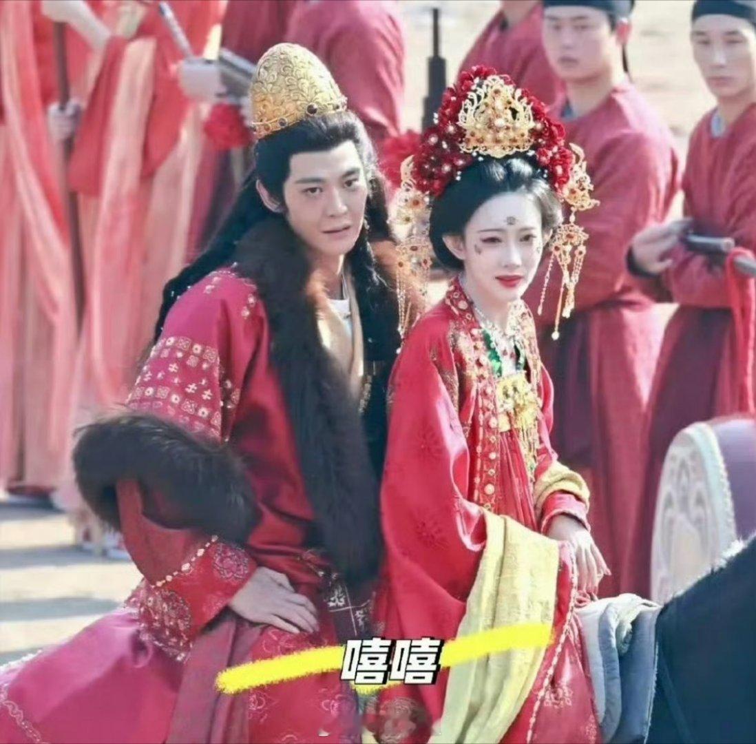 孟子义《尚公主》婚服路透，怎么这么憔悴啊