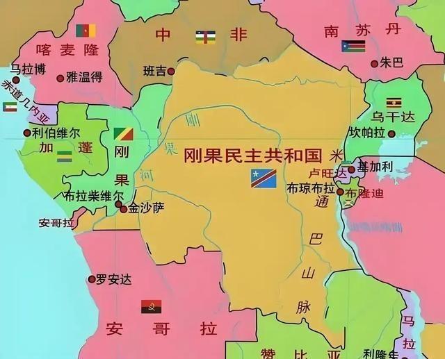 刚果为什么要加个金字？ 不仅有个刚果（金)，还有一个刚果（布)，不过这两个国家跟