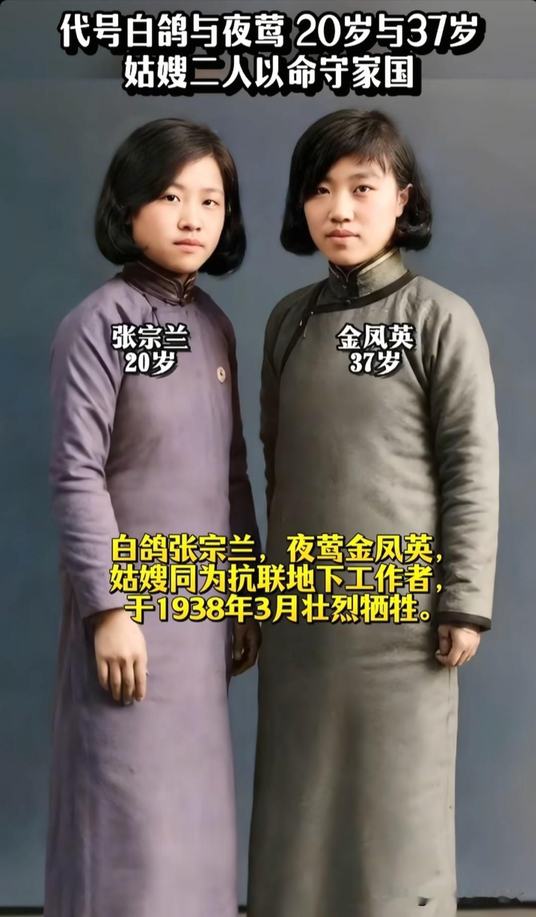 代号白鸽与夜莺：20岁与37岁的生死绝唱1938年的春天，还没来得及融化东北的冰