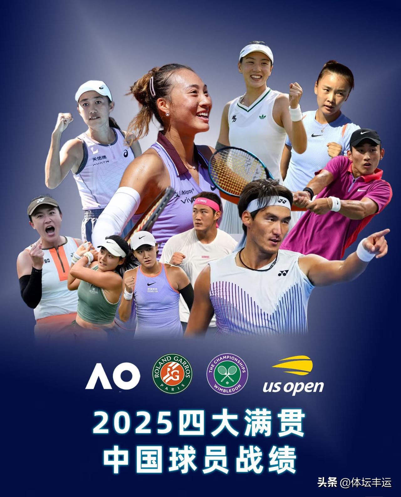 [呲牙]中国金花银草2025赛季大满贯单打的惨淡战绩[捂脸][捂脸][捂脸]
