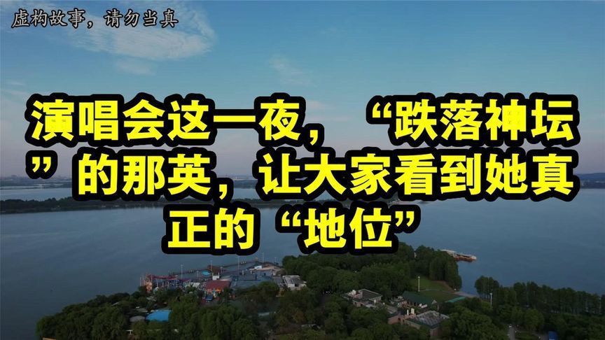 演唱会这一夜，“跌落神坛”的那英，让大家看到她真正的“地位”