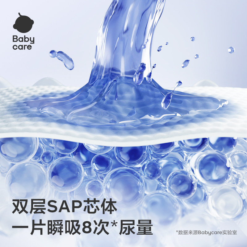 babycare皇室狮子王国超薄透气纸尿裤箱装 