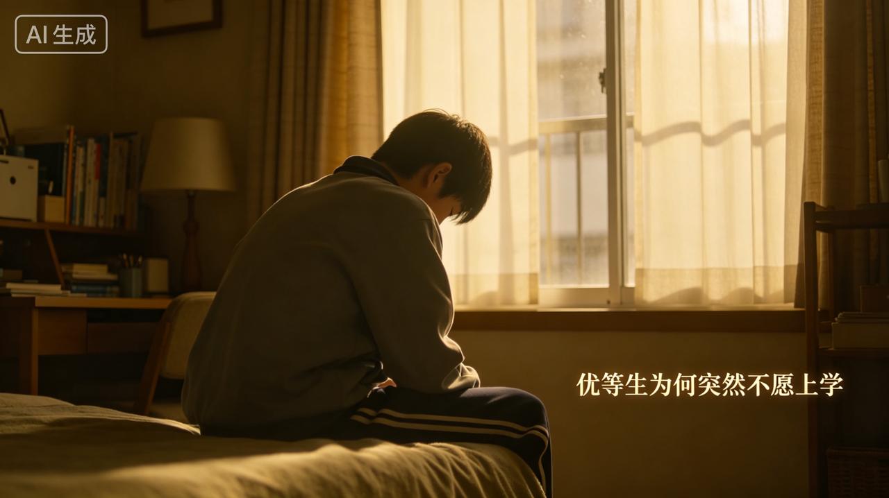 优等生突然休学躺平？真相戳中无数家长的心
不少家长都有这样的困惑：自家孩子明明成