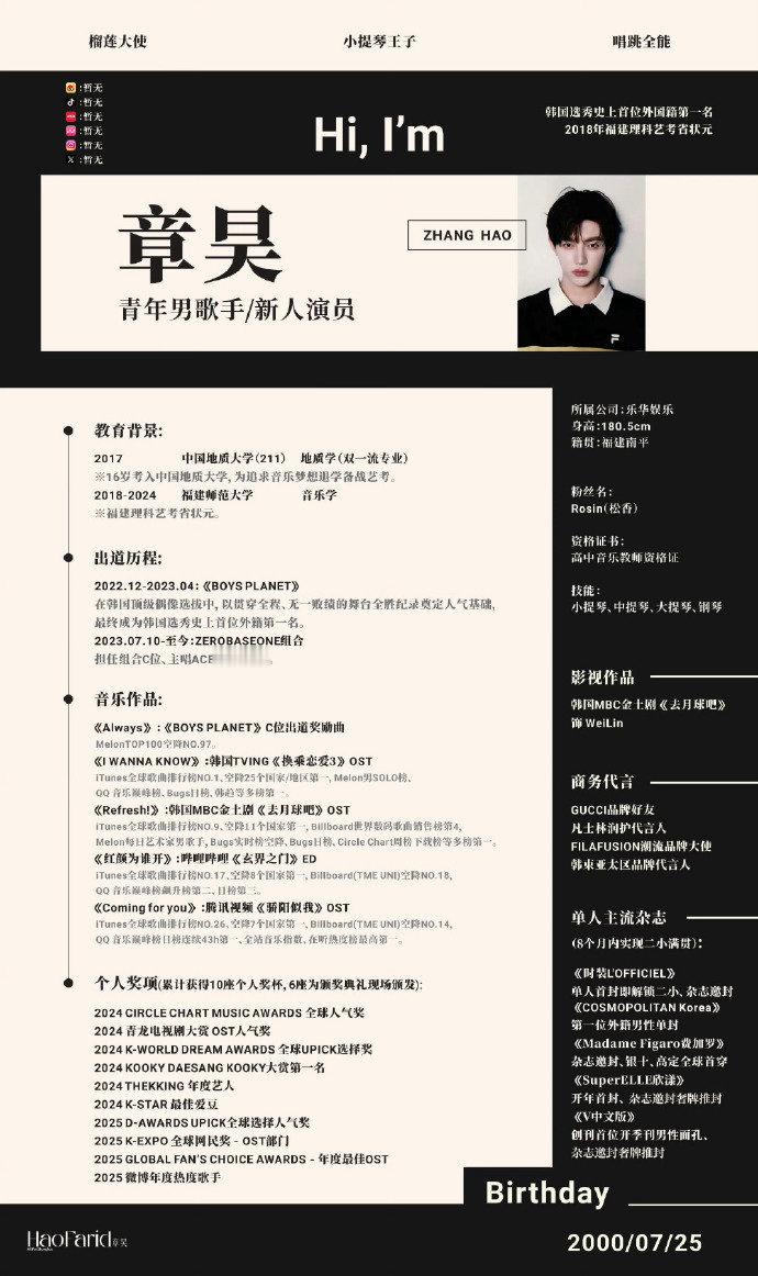 章昊Gazed概念照AND2BLEGazed概念照 动态花絮比静态图更杀人。章昊