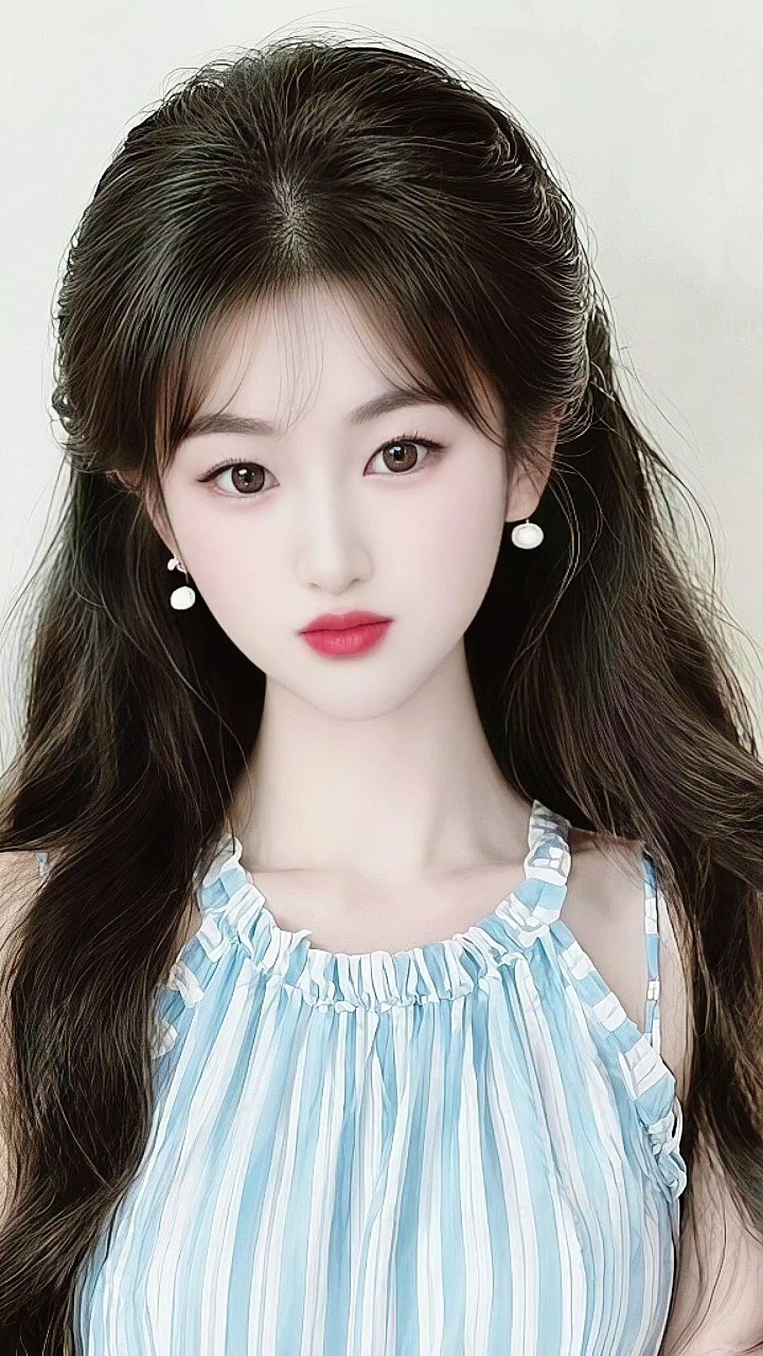 清纯甜美 温柔风穿搭 青春的样子 心动的感觉 萌妹子