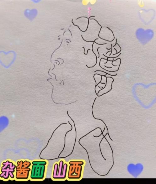 〔看图猜字〕图中画面太有创意了。隐藏几个字。你能看出来啥字组成的。挑战一下吧！