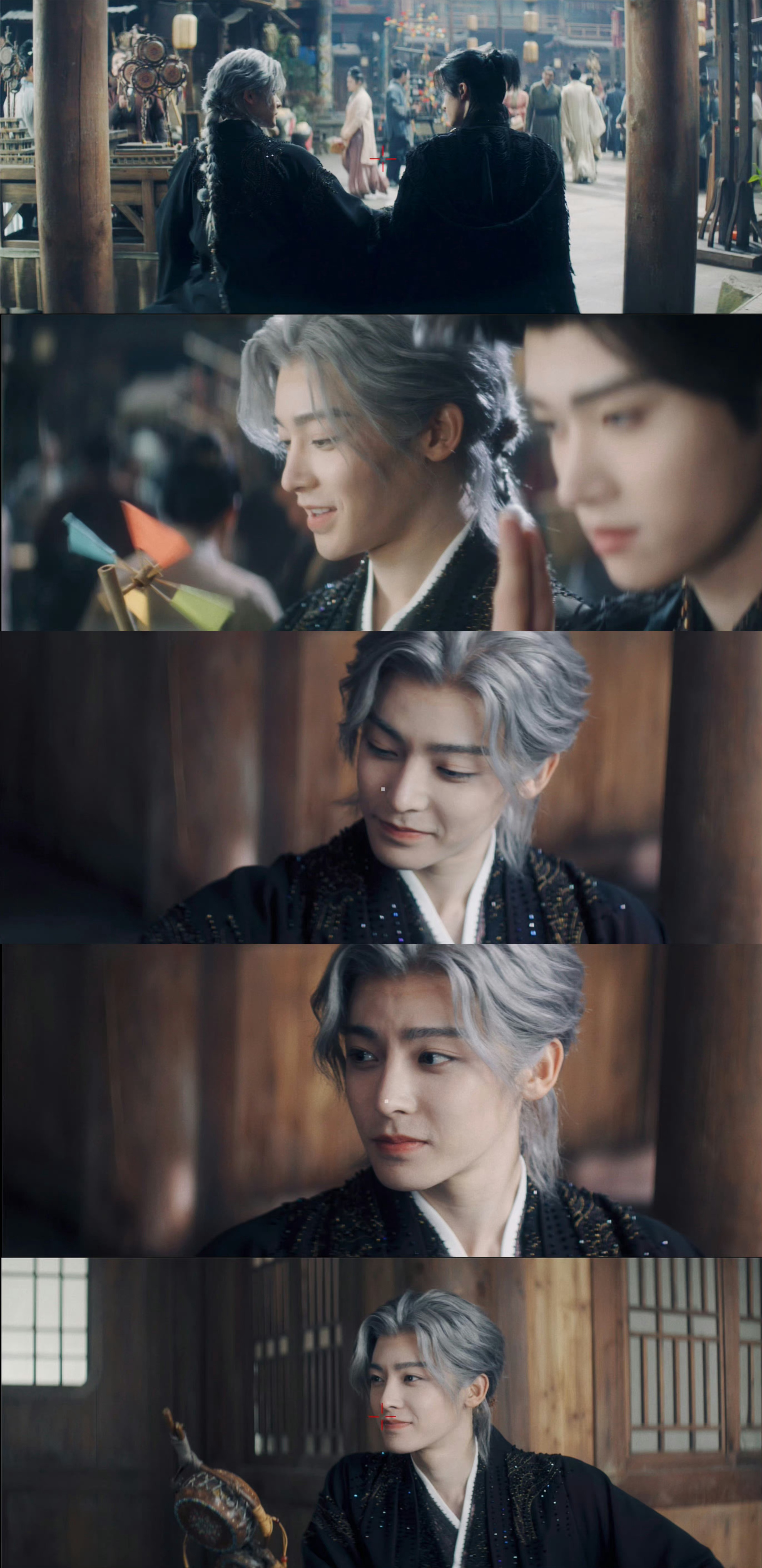 #郭敬明晒侯明昊银发原始帧# 郭敬明好会拍帅哥谁懂！原始帧下的侯明昊帅的有点太超