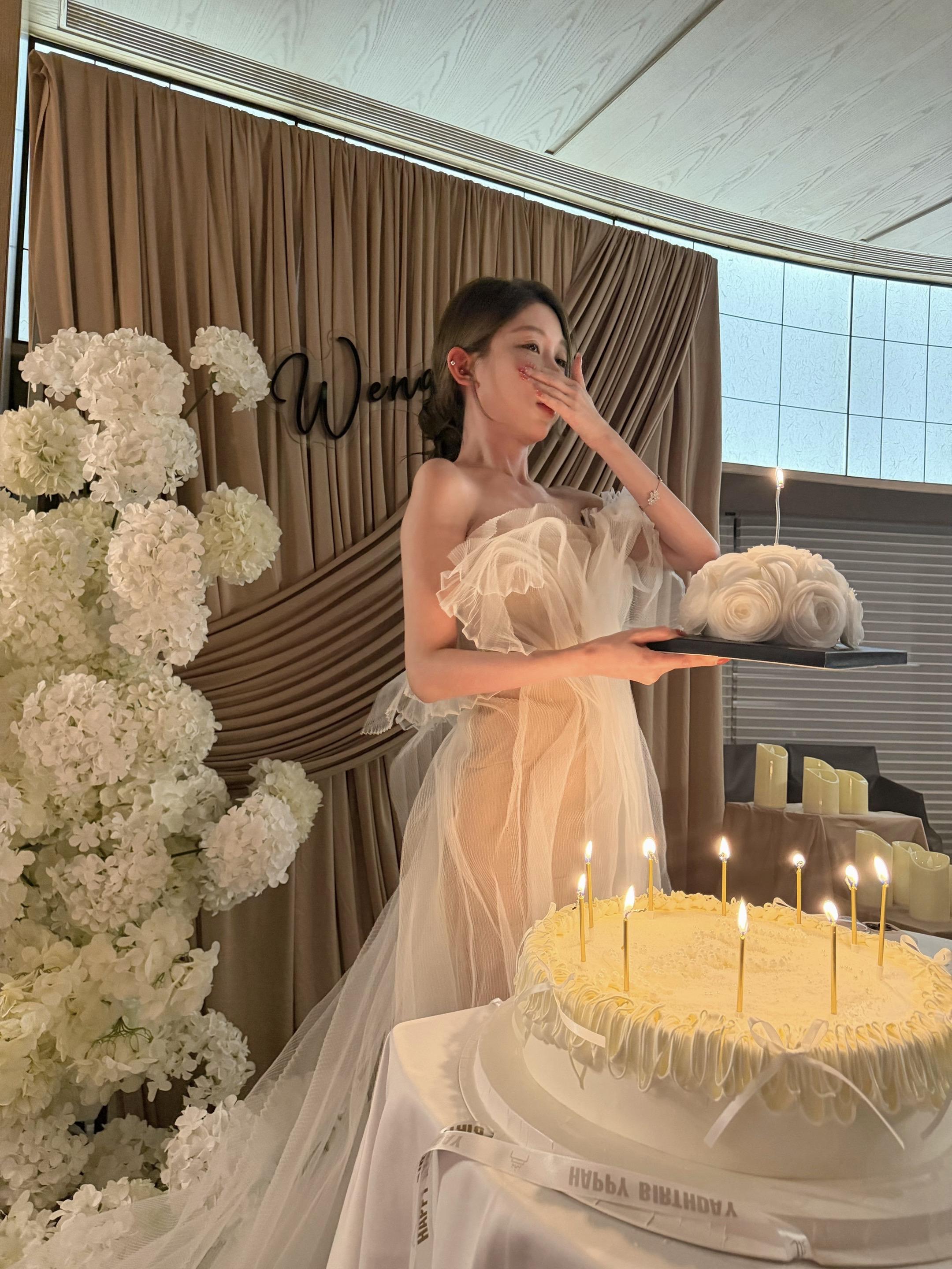 希望你一直幸福漂亮被爱包围 琪琪宝生日快乐🎂