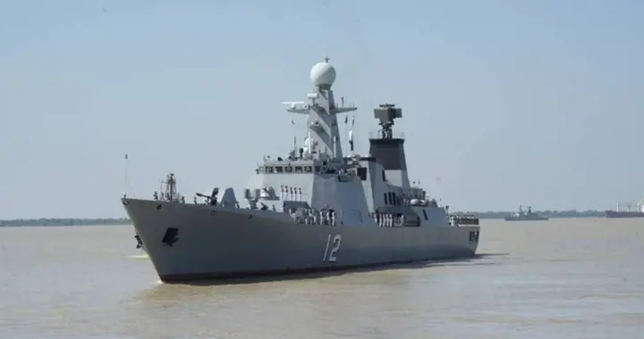 完成多国联演任务！缅甸海军江喜陀号舰艇顺利返抵仰光