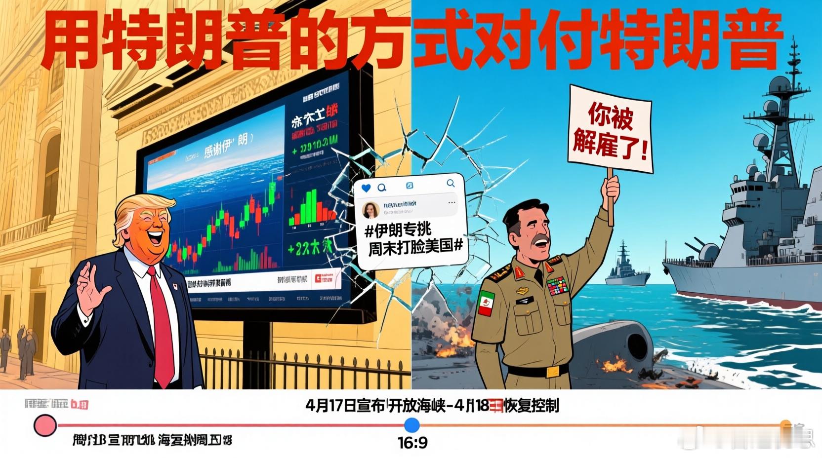 周五还在说“谢谢”，周末反手就是一记“闷棍”。伊朗这波操作，简直是给特朗普上了一