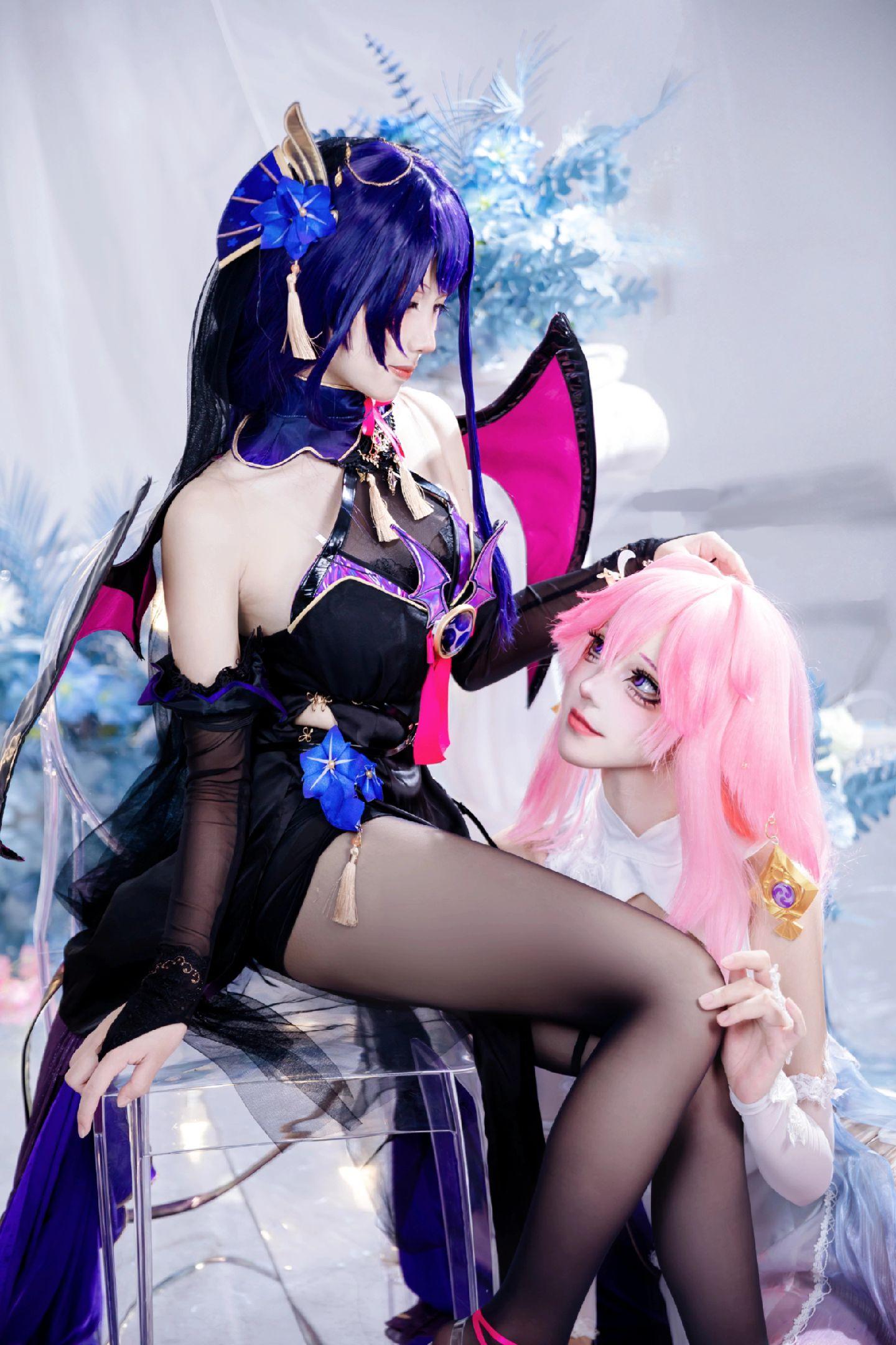 五百年的事情要讲多久？大概要讲个五百年吧。鸣神永恒好吗？原神纳塔cosplay