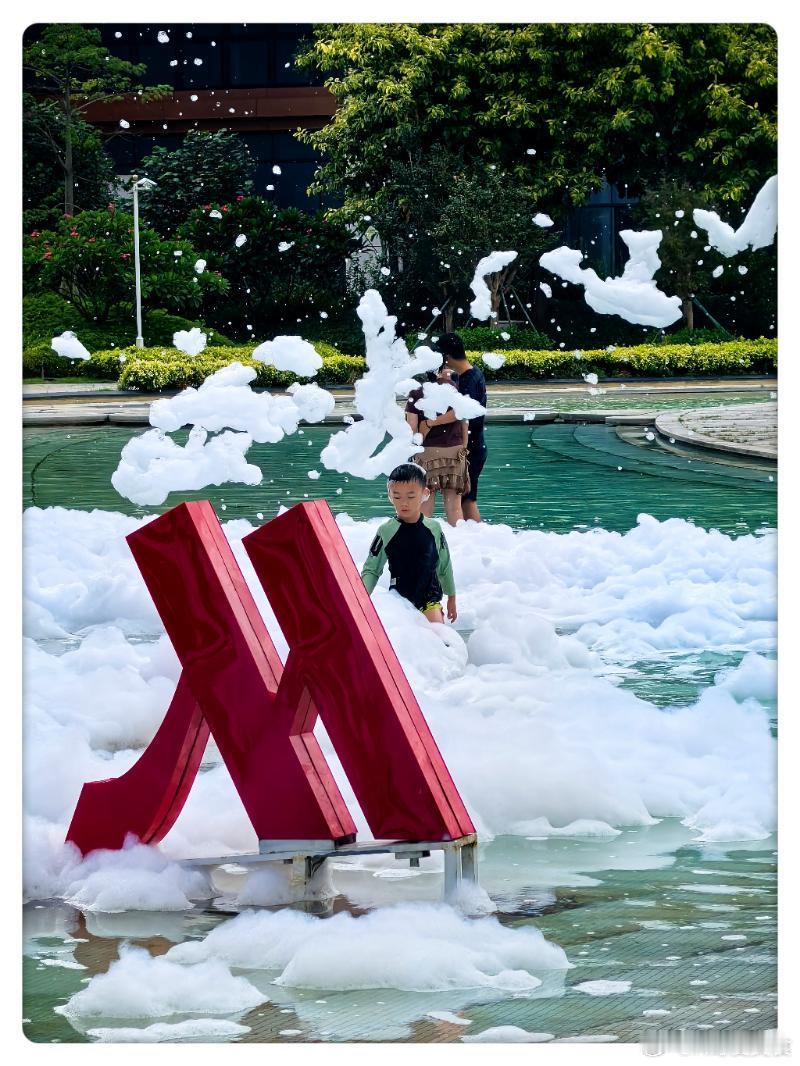 父母同在，天伦之乐。。。 福州·福州东湖万豪酒店