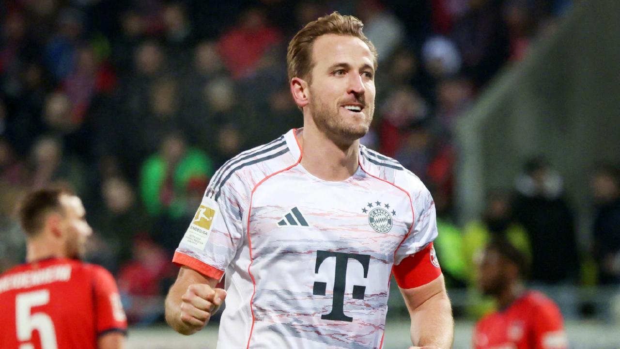 凯恩个人在德甲直接参与的第100粒进球（81球19助），而他为此只用了78场。