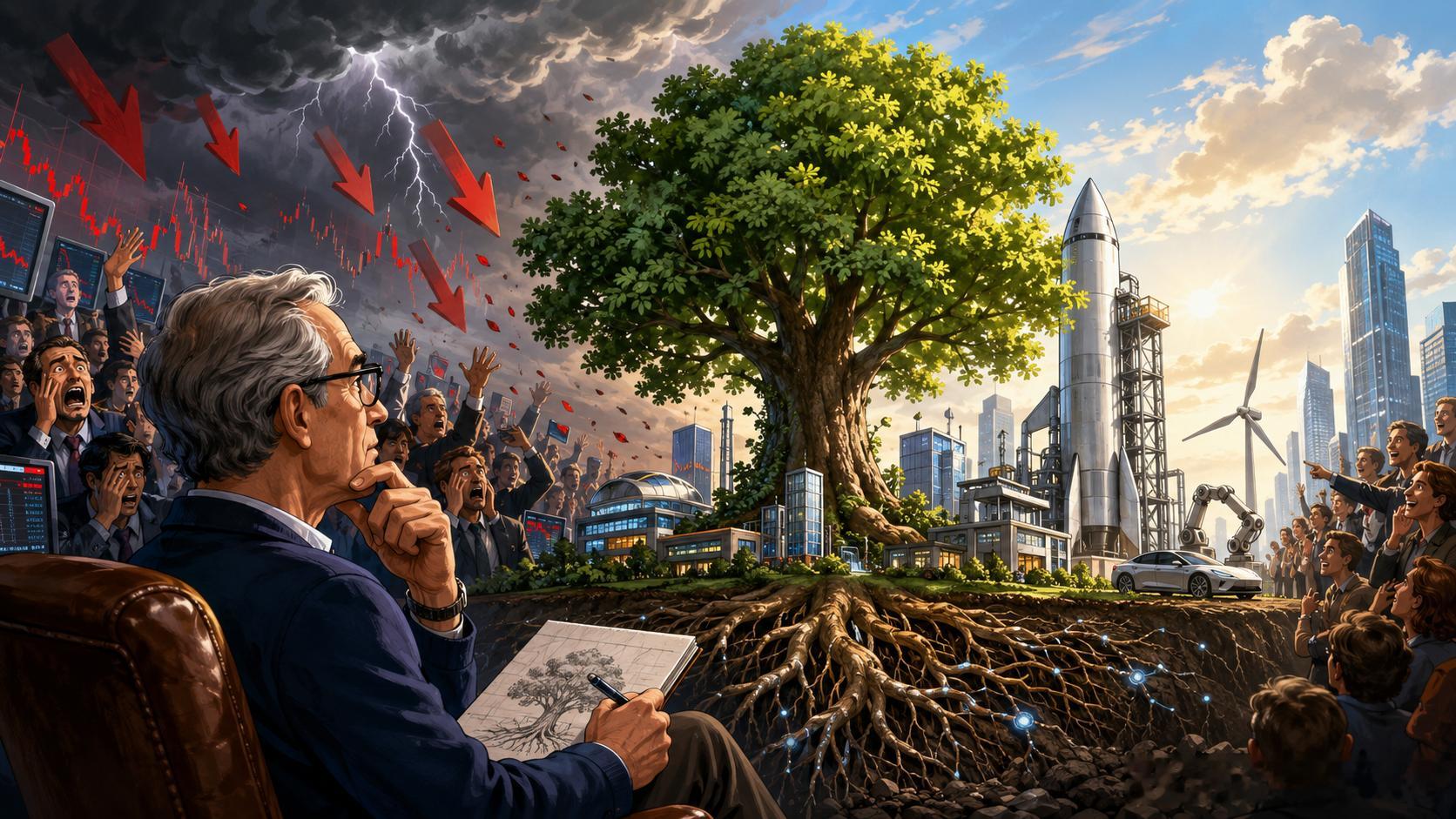 老牛的子夜沉思 真正的超级投资者，都在等待超级公司的“犯错时刻”在投资市场里，很