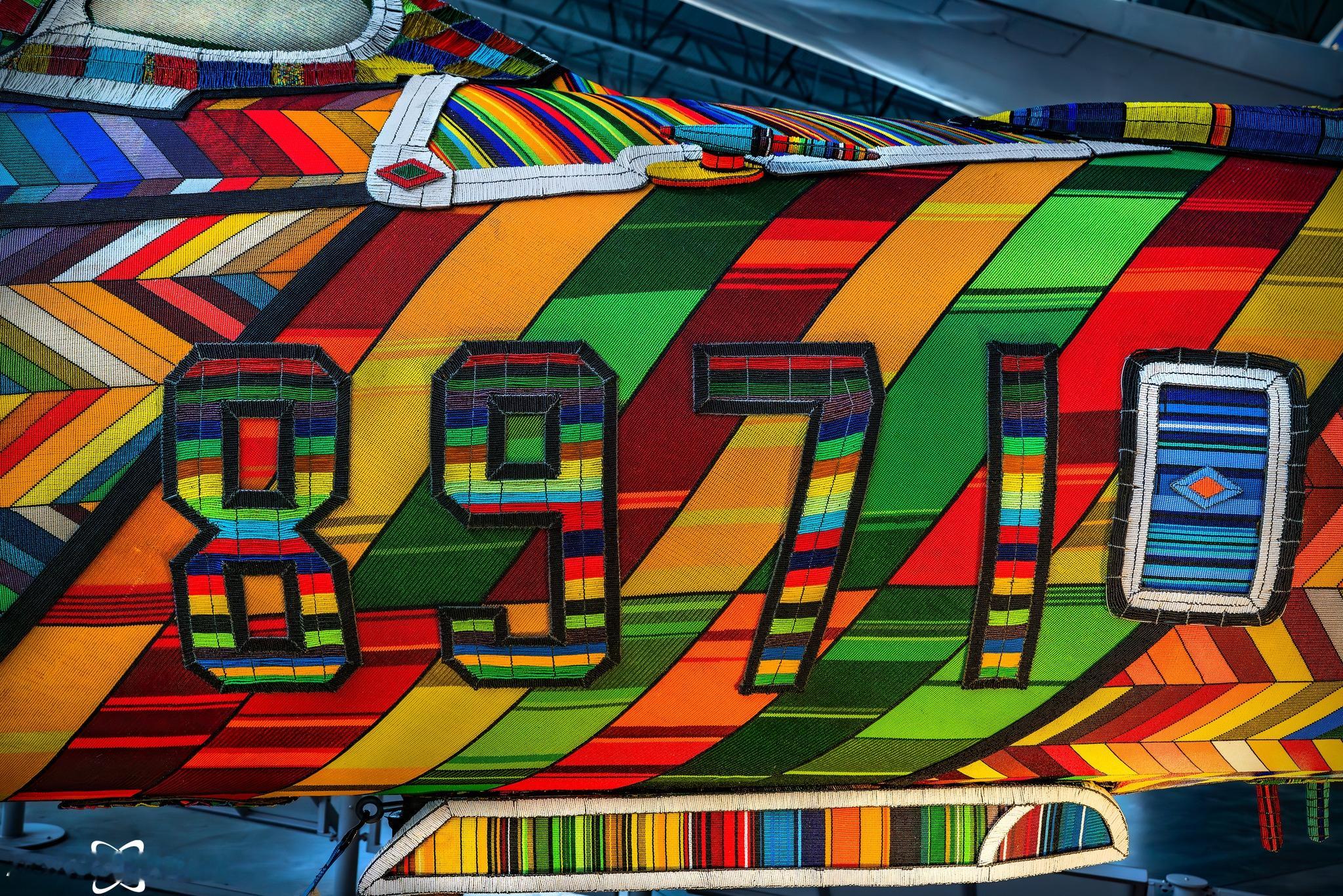 镶满珠子的MiG-21  南非艺术家Ralph Ziman作品 