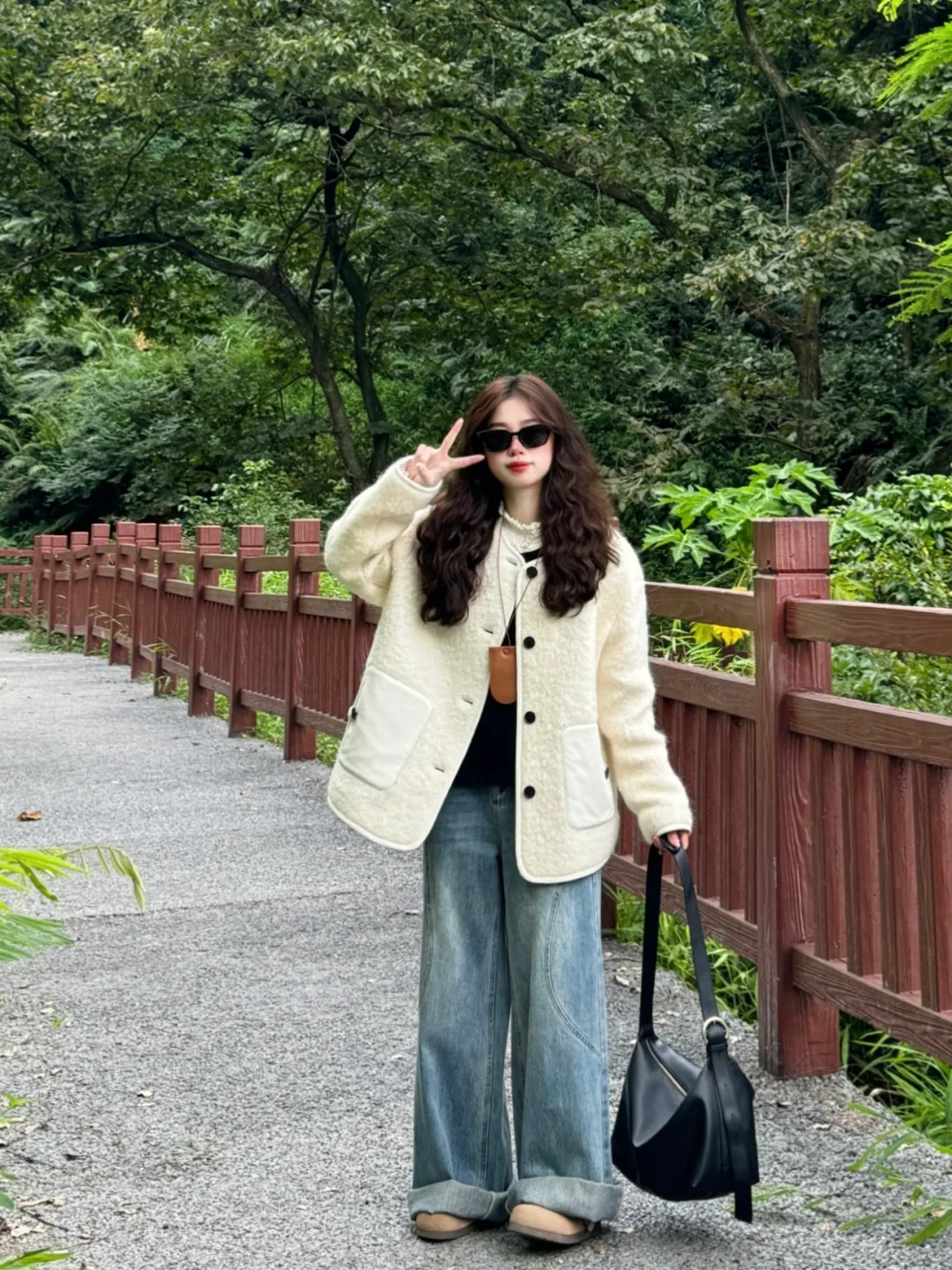 啊啊啊啊秋冬太适合这样穿噜～🍂