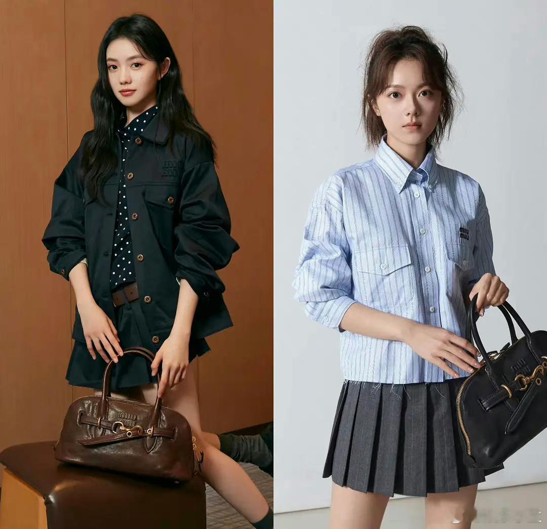 同为miumiu代言人，刘浩存和赵今麦谁洋气谁土潮，一目了然[并不简单] ​​​
