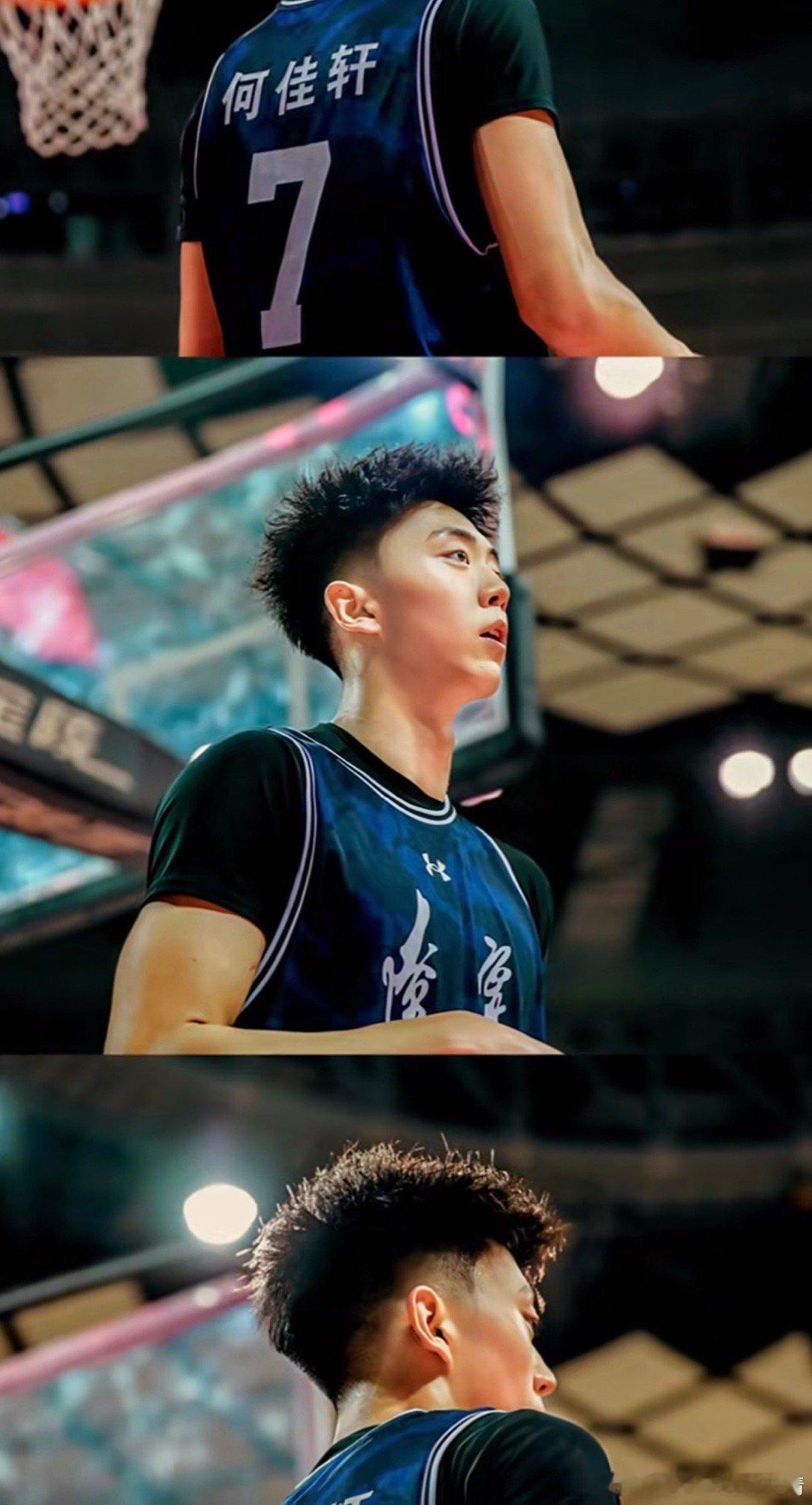 辽宁男篮 何佳轩家长天天发儿子全运会照片/视频