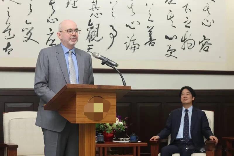 上任首度会见赖清德   AIT处长叫嚣：美国支持台湾自我防卫能力

美国在台协会