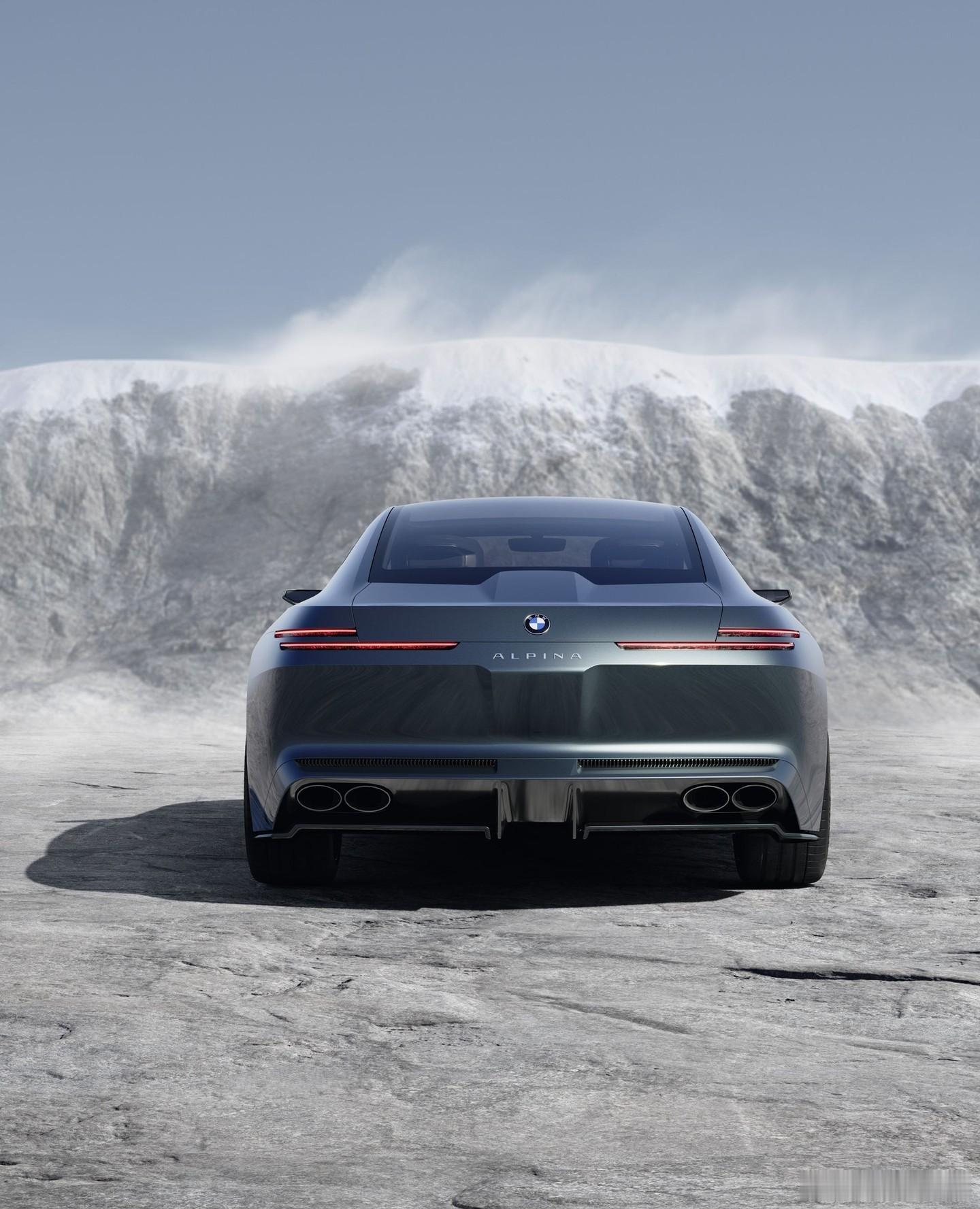 Version BMW Alpina 新时代的阿尔宾娜，确实漂亮 