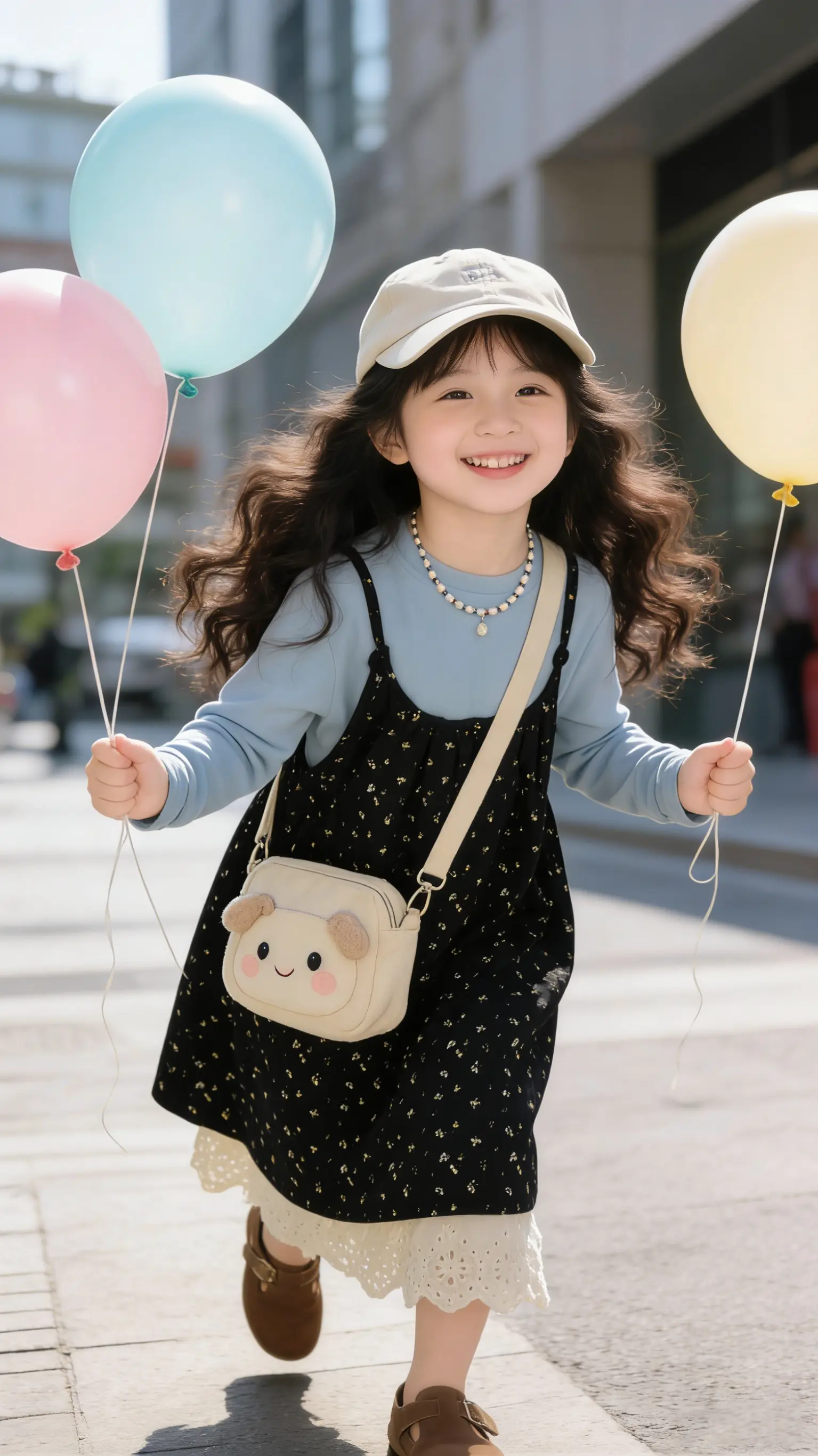 甜美穿搭。养女儿的快乐，就是给她穿各种好看的小裙子。。 。。