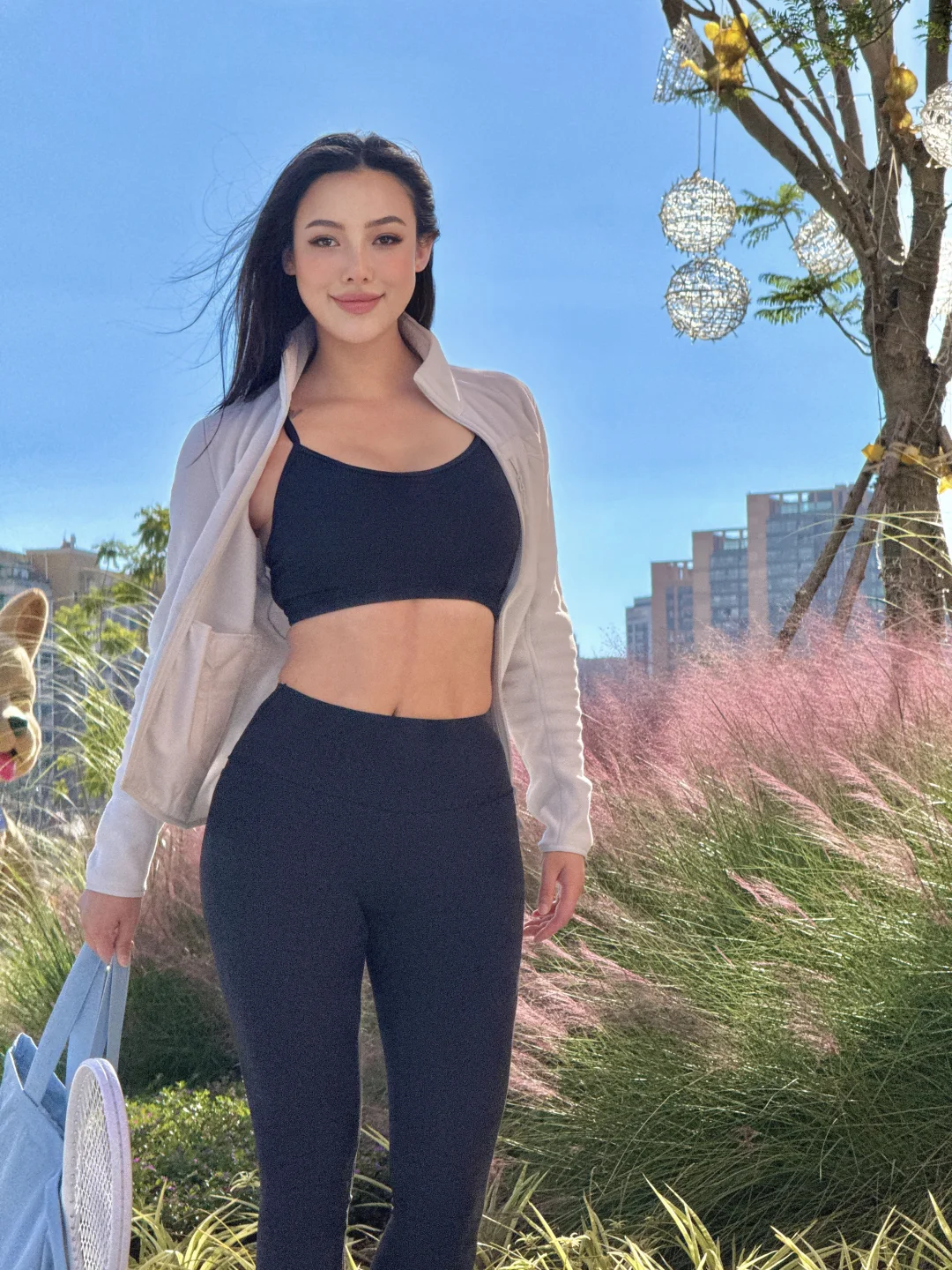 120斤健康身材运动女孩｜秋日户外新皮肤
