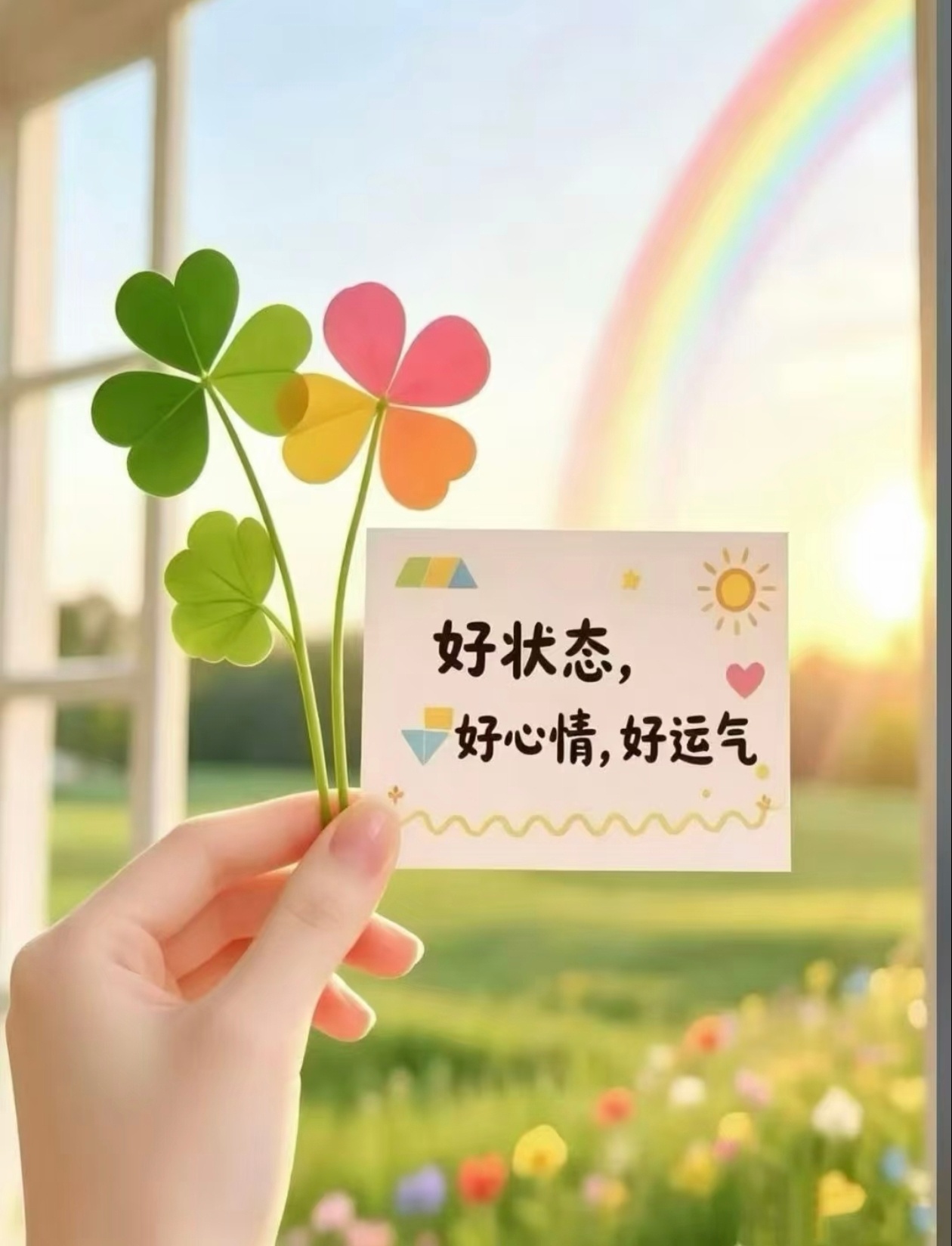 不慌不忙，迎接清晨微光保持好状态，日子自然满是好运抓住清晨的温柔，收好这份幸运轻