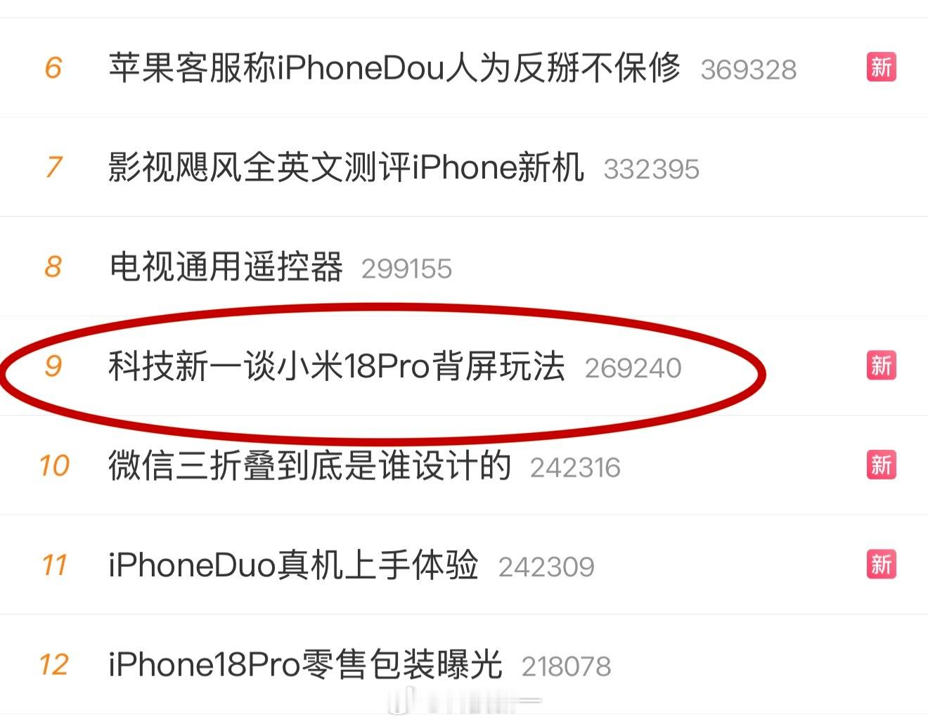 小米18 Pro背屏稳了！科技新一说的，有不服的吗[摊手]科技新一谈小米18Pr
