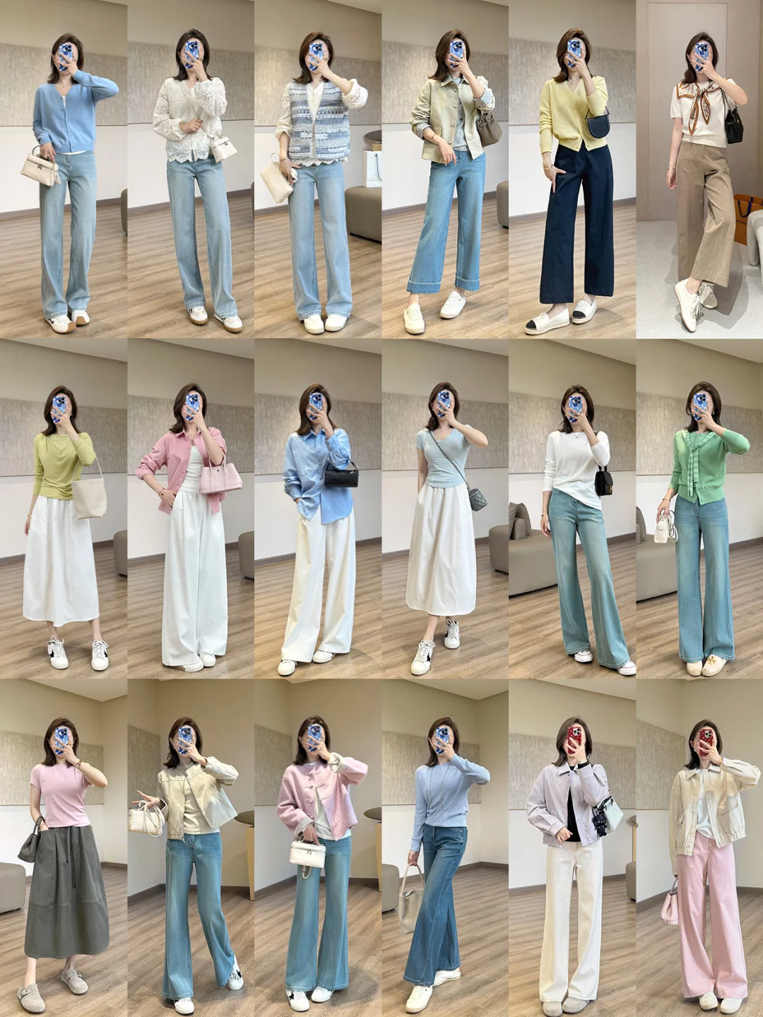 18图放不下～色彩搭配真的让春天快乐加倍！