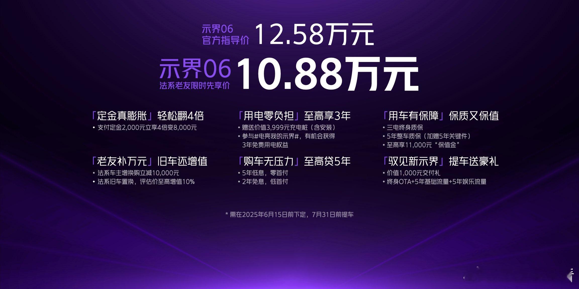 神龙汽车自主新能源品牌“HEDMOS示界”，首款车型示界06正式上市，而且推出了