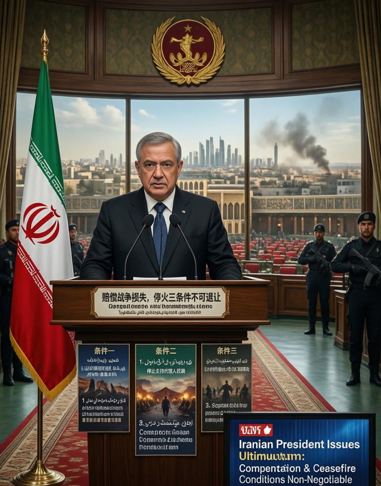 伊朗总统佩泽希齐扬最近几通电话，打得很直白。跟俄罗斯打，跟巴西打，话里话外一个意