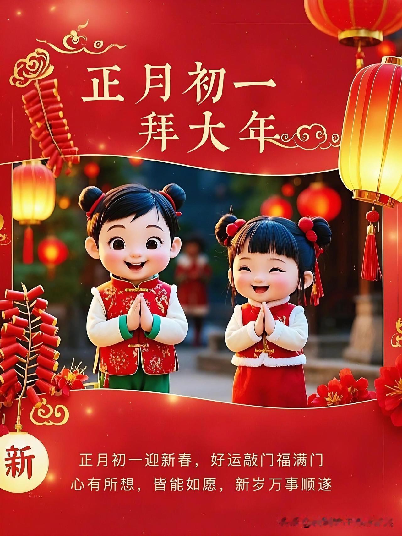 特朗普初一会给我们中国拜年吗？
特朗普已经发布了2026年春节贺词。美好祝愿：祝