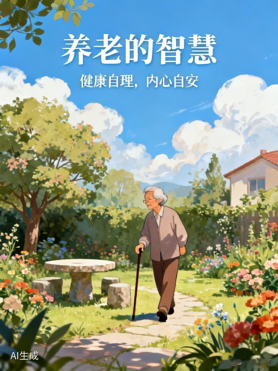 人活一世，最要紧的是看清现实。儿孙自有儿孙的活法，与其整日期盼他们常伴左右，不如