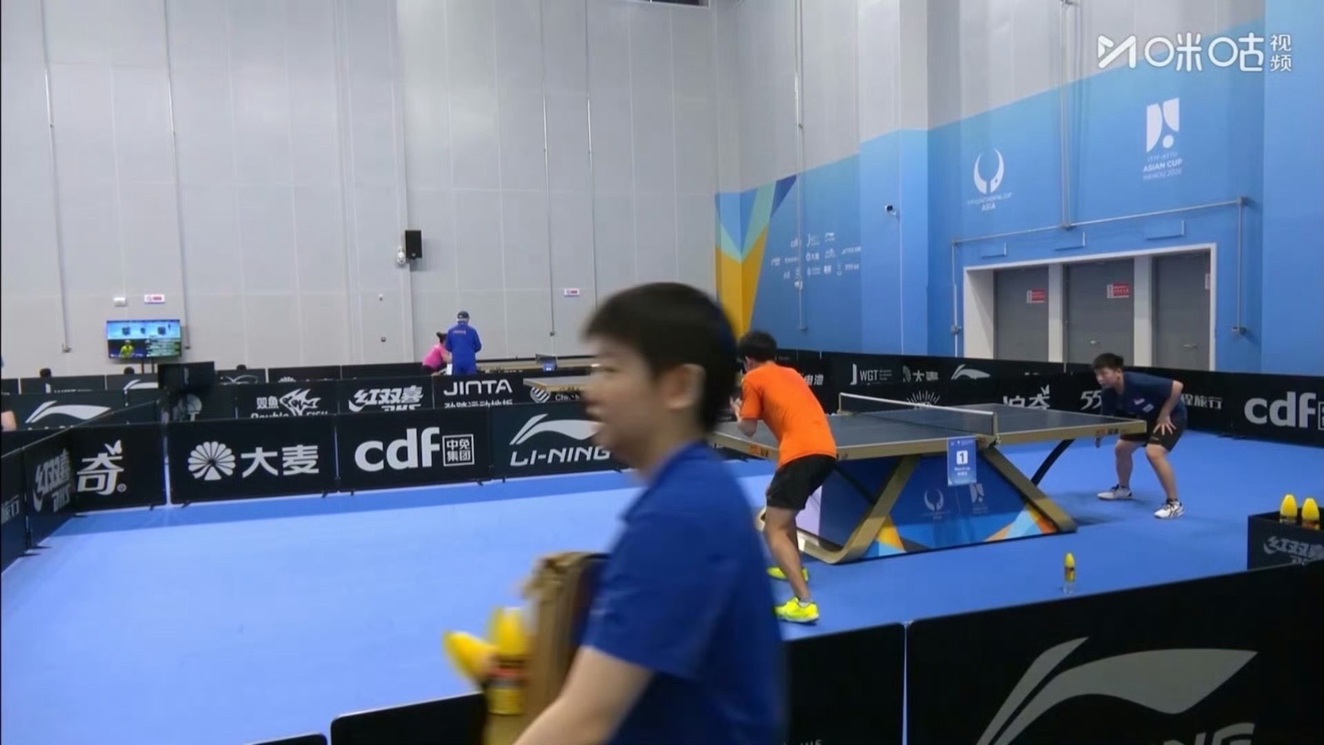 孙颖莎上训孙颖莎小组赛末轮对手退赛正好休息亚洲杯