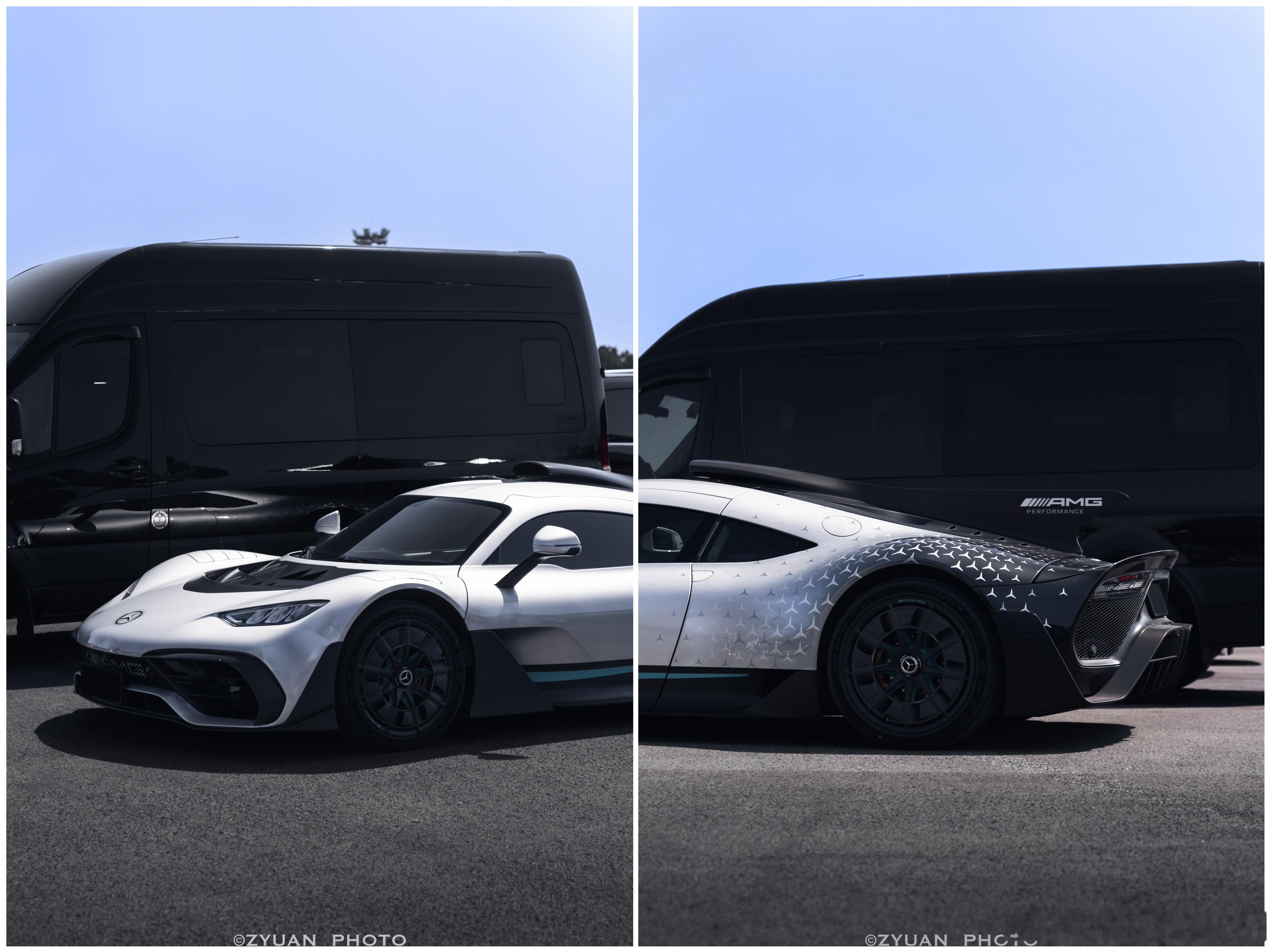 📸本次F1上赛外场唯一一个意想不到的惊喜——AMG ONE的突击闪现！当时的注
