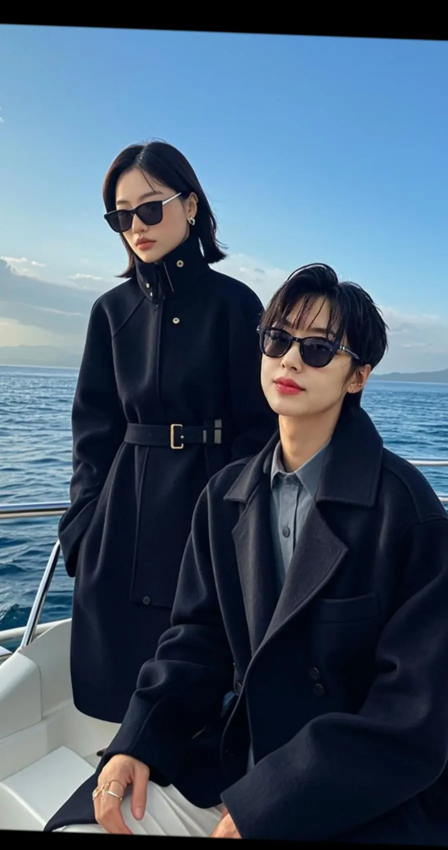 黑大衣之恋 满眼都是你的人才配的上你的爱