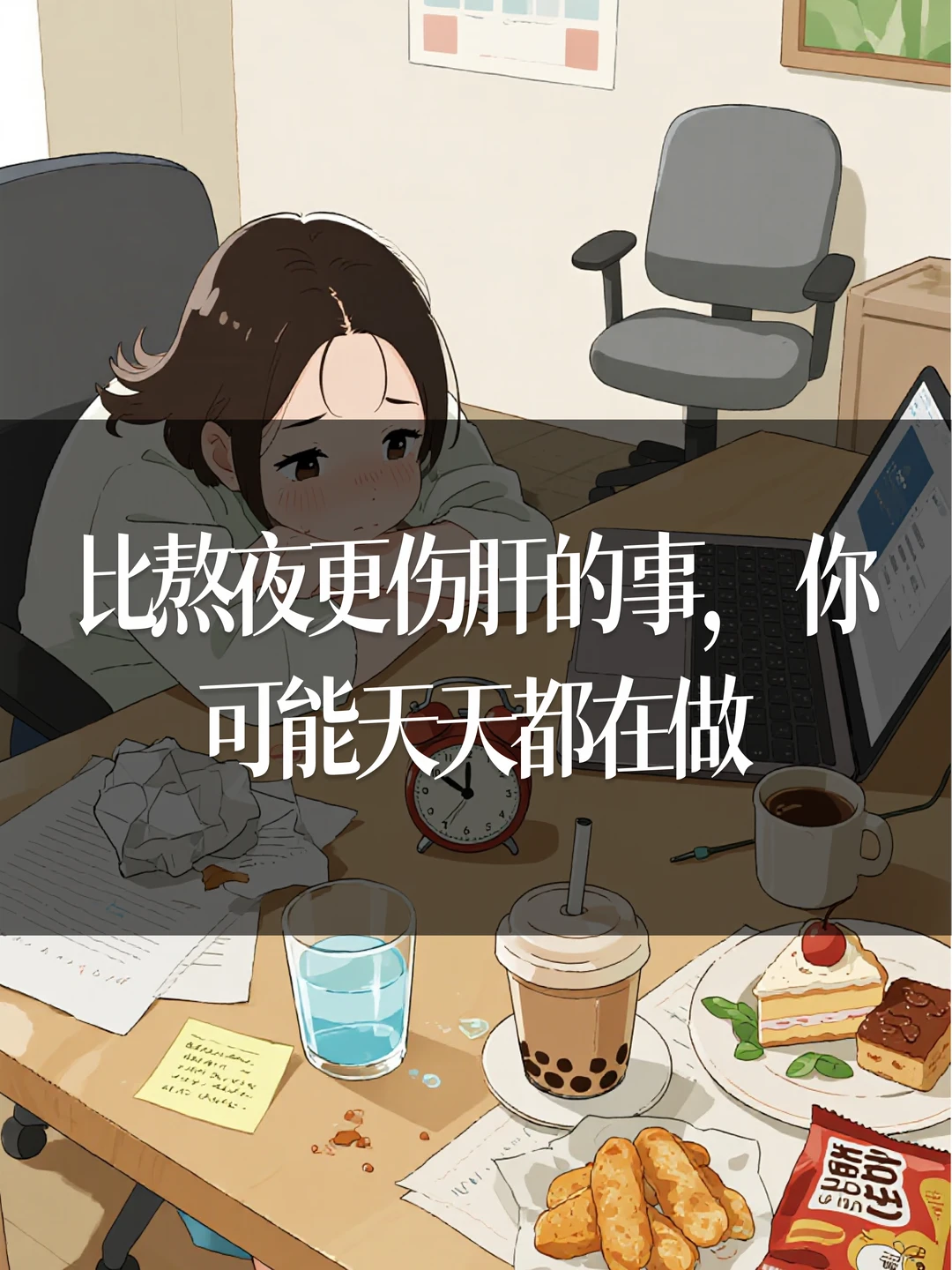 比熬夜更伤肝的事，你可能天天都在做