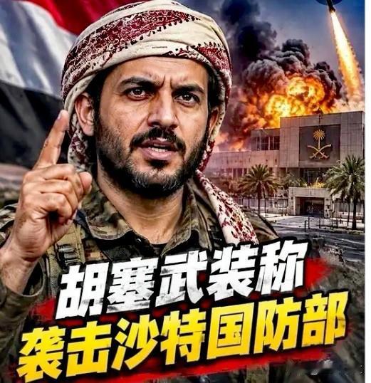 胡塞越打越收不住，“马蜂窝”要被捅破了，看看吧！这回袭击了沙特国防部，这可是沙特