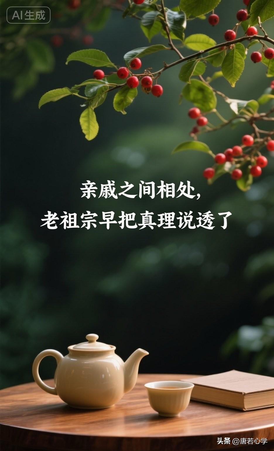 亲戚之间相处，老祖宗早把真理说透了

《增广贤文》里有一句话：“久住令人贱，频来